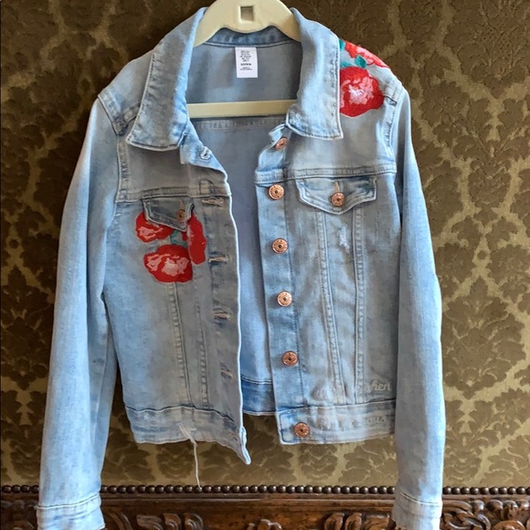 red denim jacket kids